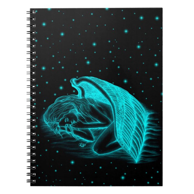 A sleeping Angel Notebook (Front)
