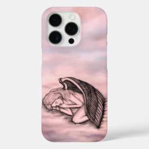 A sleeping Angel on the heavens clouds iPhone 16 Pro Case