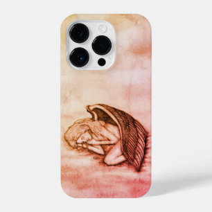 A sleeping Angel on the heavens clouds iPhone 14 Pro Case