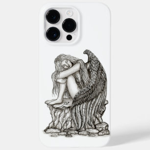 A sleeping Angel on the Stone Case-Mate iPhone 14 Pro Max Case