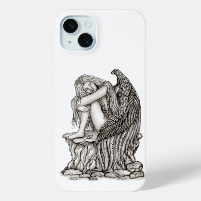 A sleeping Angel on the Stone Case-Mate iPhone Case (Back)