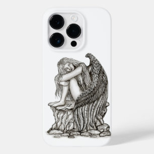 A sleeping Angel on the Stone Case-Mate iPhone 14 Pro Case