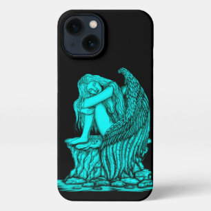 A sleeping Angel on the Stone iPhone 13 Case