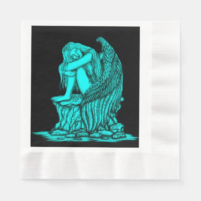 A sleeping Angel on the Stone Napkin (Front)