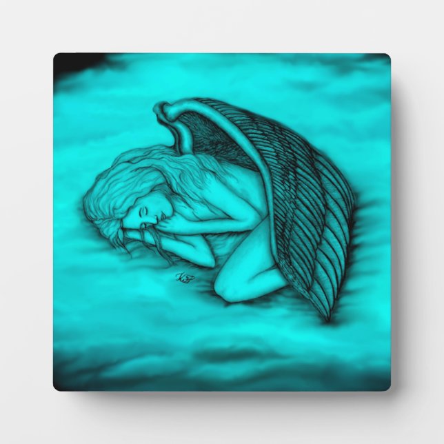 A sleeping Angel Plaque (Front)