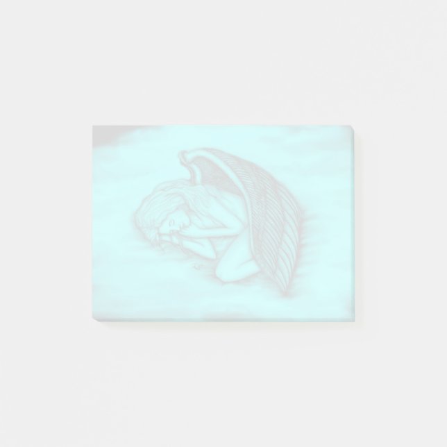 A sleeping Angel Post-it Notes (Front)