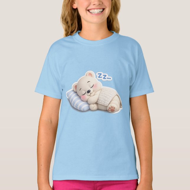 A sleeping bear T-Shirt (Front)