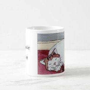A Sleeping Cat is a Happy Cat! Coffee Mug