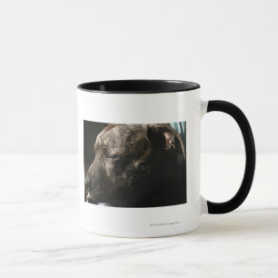 A sleeping pit bull dog mug