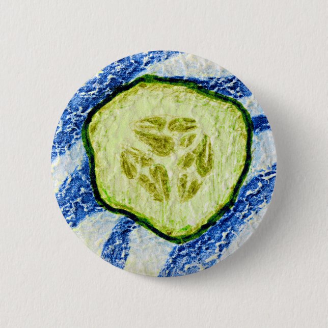 A Slice of Summer 2 Inch Round Button (Front)