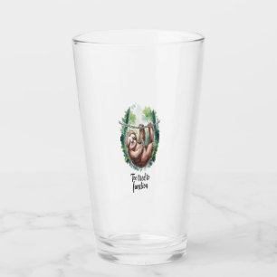 A Sloth Wild Animal Tired Glass