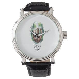 A Sloth Wild Animal Tired Watch