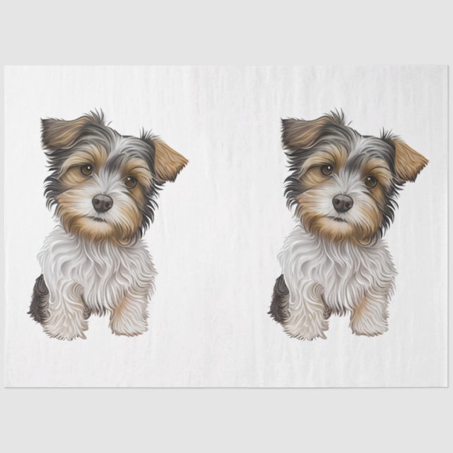 A Small Dog Series Design 30 Tissue Paper (Front)