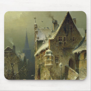 A Small Town in the Rhine Mouse Pad
