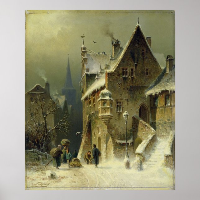 A Small Town in the Rhine Poster (Front)
