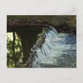 A Small Waterfall Step Postcard