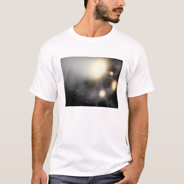 A smash-up of galaxies T-Shirt (Front)