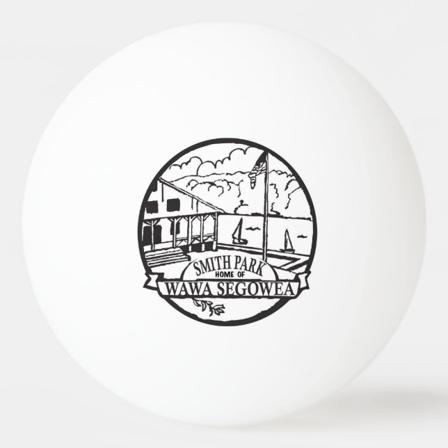 A Smith Park ping pong ball! Ball (Back)