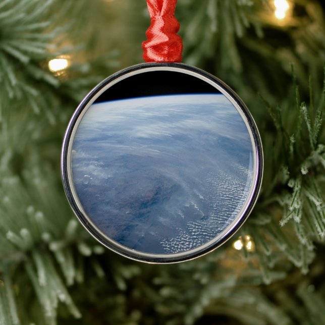 A Smoke Pall Over Tropical Southern Africa. Metal Ornament (Tree)