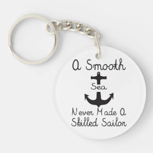 A Smooth Sea Keychain