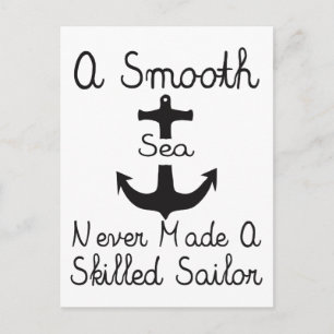 A Smooth Sea Postcard