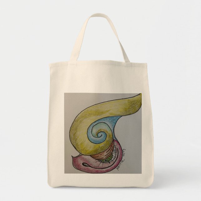A Sneaky Smile Tote Bag (Front)