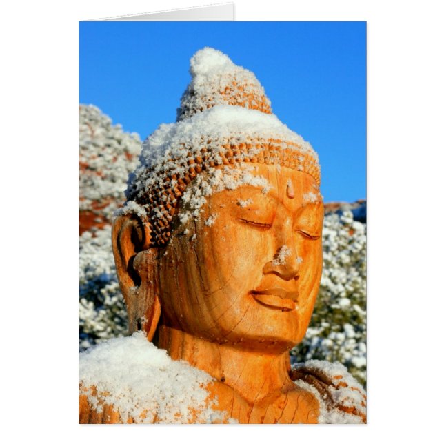 A Snow Buddha (Front)