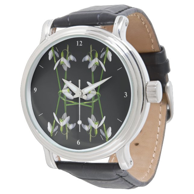 A Snowdrop Daisy Chain Watch (Angled)