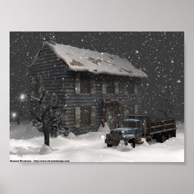 A Snowy Day Poster (Front)