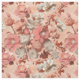 A Soft, Pinkish-Peach hue called Peach Fuzz Fabric