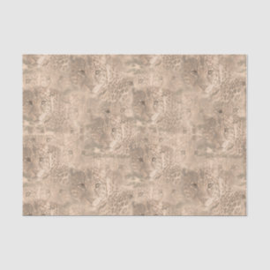 A soft tan colour repeat pattern of many leopards  tissue paper