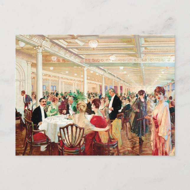 A Soirée | Victor Gabriel Gilbert Postcard (Front)