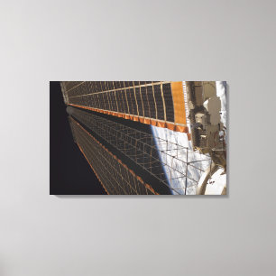 A solar array wing canvas print