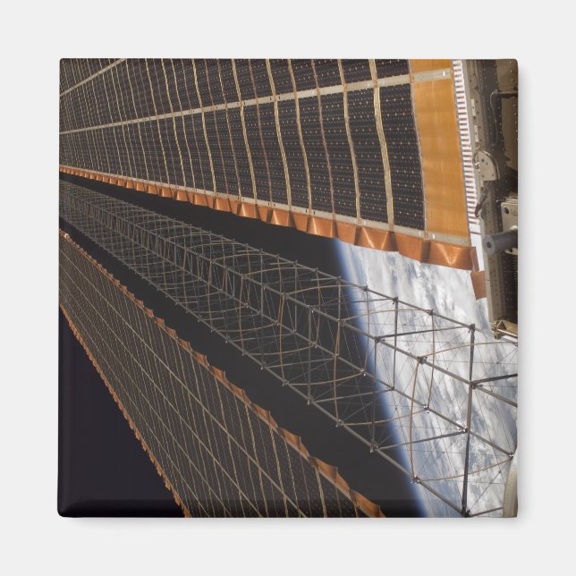 A solar array wing magnet (Front)