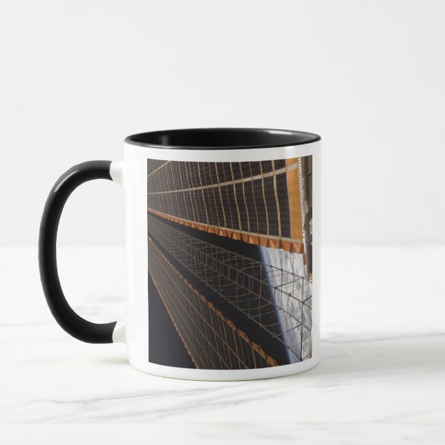 A solar array wing mug (Left)