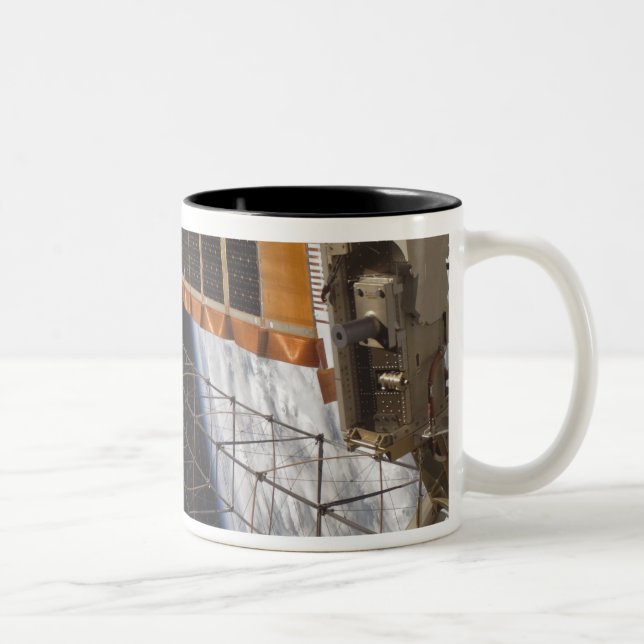 A solar array wing Two-Tone coffee mug (Right)