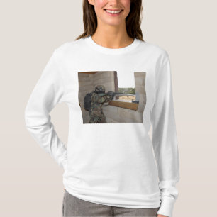 A soldier acts as an opposition force T-Shirt