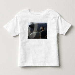 A soldier monitors the performance toddler t-shirt