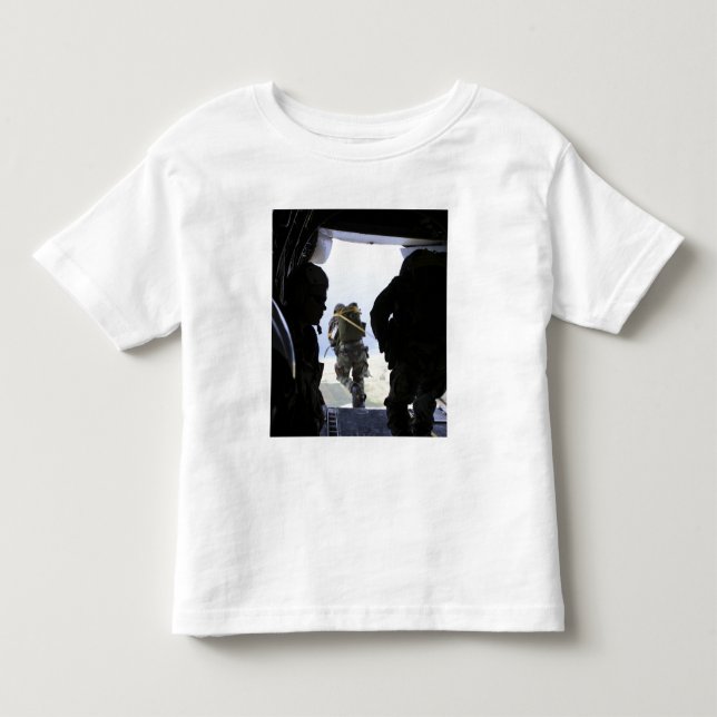 A Soldier performs a static-line jump Toddler T-shirt (Front)