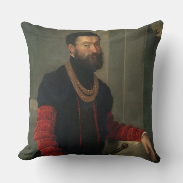 A Soldier Throw Pillow (Front)