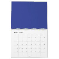 A solid blue background with no other visible elem