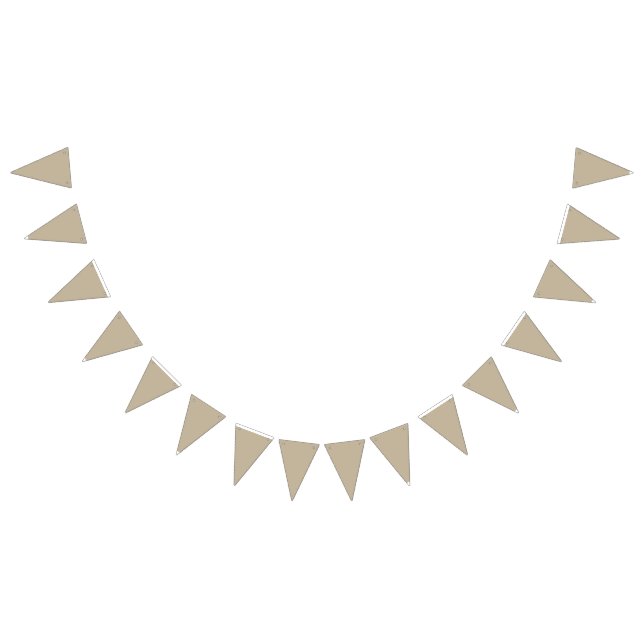 A solid brown background with a smooth, uniform te bunting flags (All)