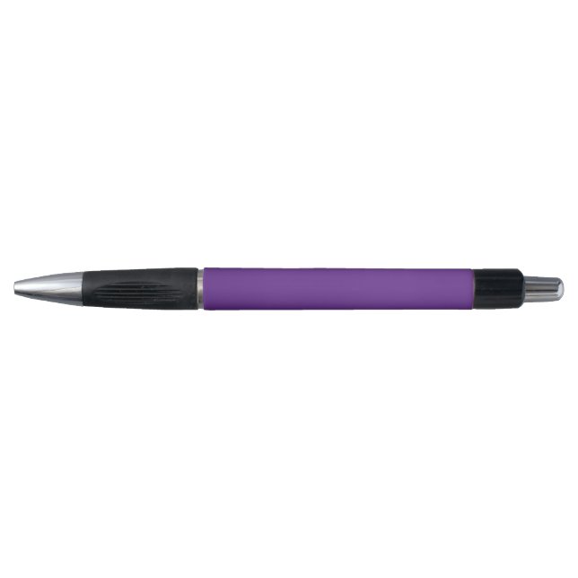 A solid purple background with a white square cent pen (Front)