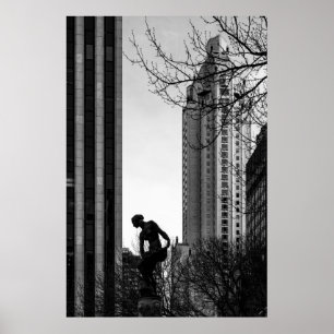 A Solitary Moment in the City Poster