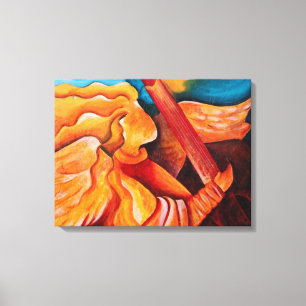 A song for Nicolette 2001 Canvas Print