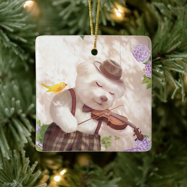 A Song for You Ceramic Ornament (Tree)