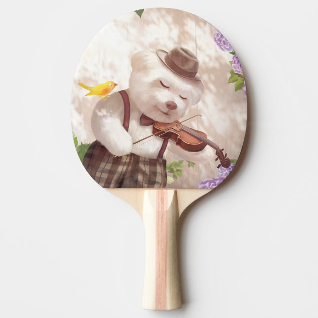 A Song for You Ping Pong Paddle (Front)