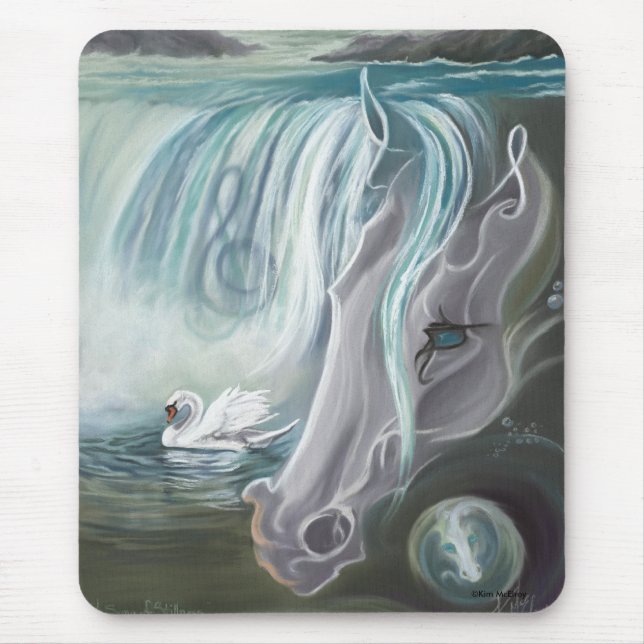 A Song of Stillness, by Kim McElroy Mouse Pad (Front)