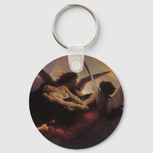 A Soul Brought to Heaven by Bouguereau Keychain