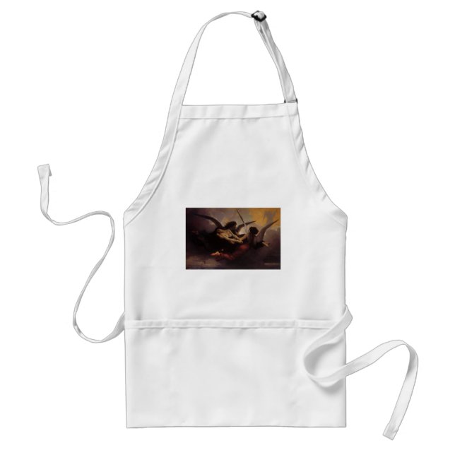 A Soul Brought to Heaven by Bouguereau Standard Apron (Front)